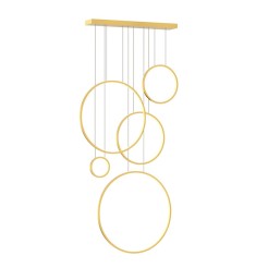 Lampa wisząca Saturno Gold 100W LED mezzanine ML2325