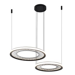 Lampa wisząca NEST 77W LED 61+41cm ML0525