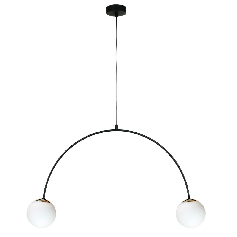 1222 BOW LAMPA WISZĄCA CZARNY