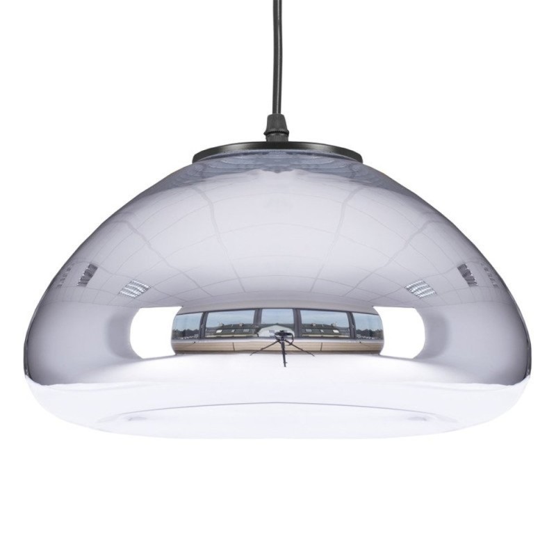 Lampa wisząca VICTORY  M srebrna 30 cm ST-9002M chrome