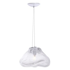 Lampa wisząca ICY transparentna 20 cm ST-6121-S