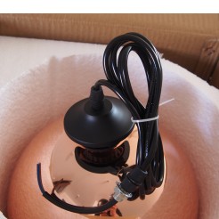 Lampa wisząca MIRROR  - M miedziana 30cm ST-9021-M  copper