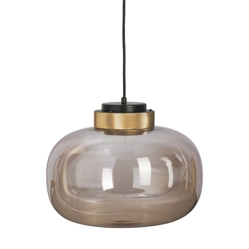 Lampa wisząca  LED bursztynowo złota 35 cm 9969P/B amber