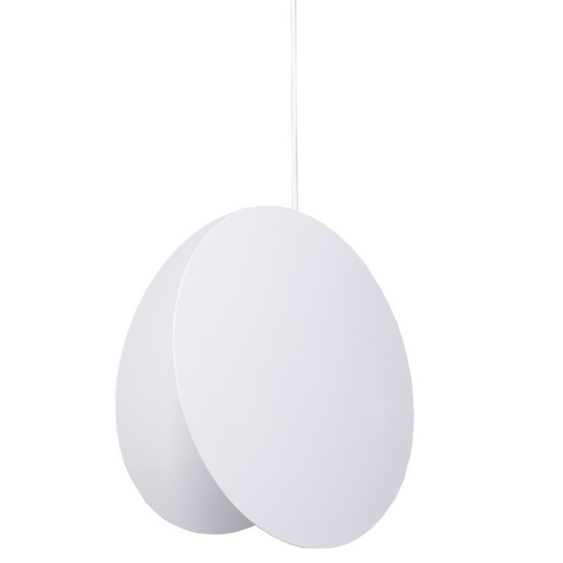 Lampa wisząca  S biała 23 cm ST-5819 S WHITE