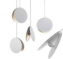 Lampa wisząca  S biała 23 cm ST-5819 S WHITE