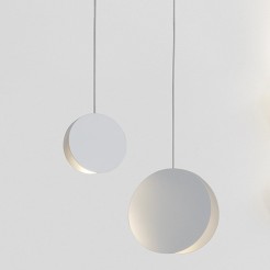 Lampa wisząca  S biała 23 cm ST-5819 S WHITE