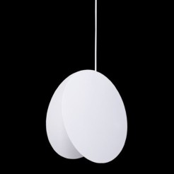 Lampa wisząca  S biała 23 cm ST-5819 S WHITE