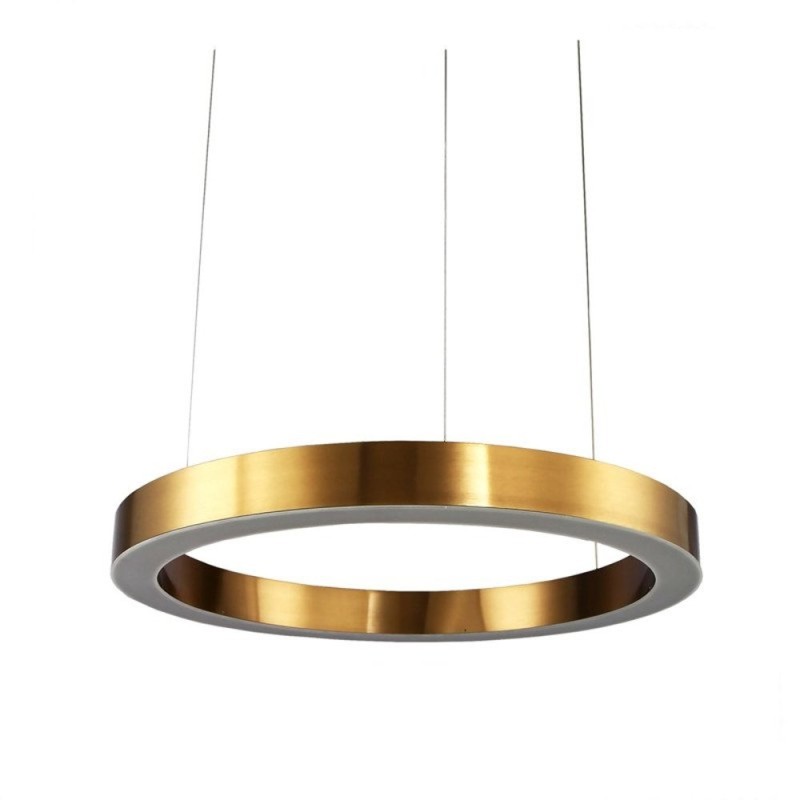 Lampa wisząca  40 LED mosiądz szczotkowany 40 cm ST-8848-40 brass