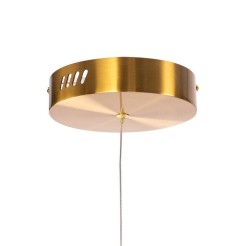 Lampa wisząca  40 LED mosiądz szczotkowany 40 cm ST-8848-40 brass
