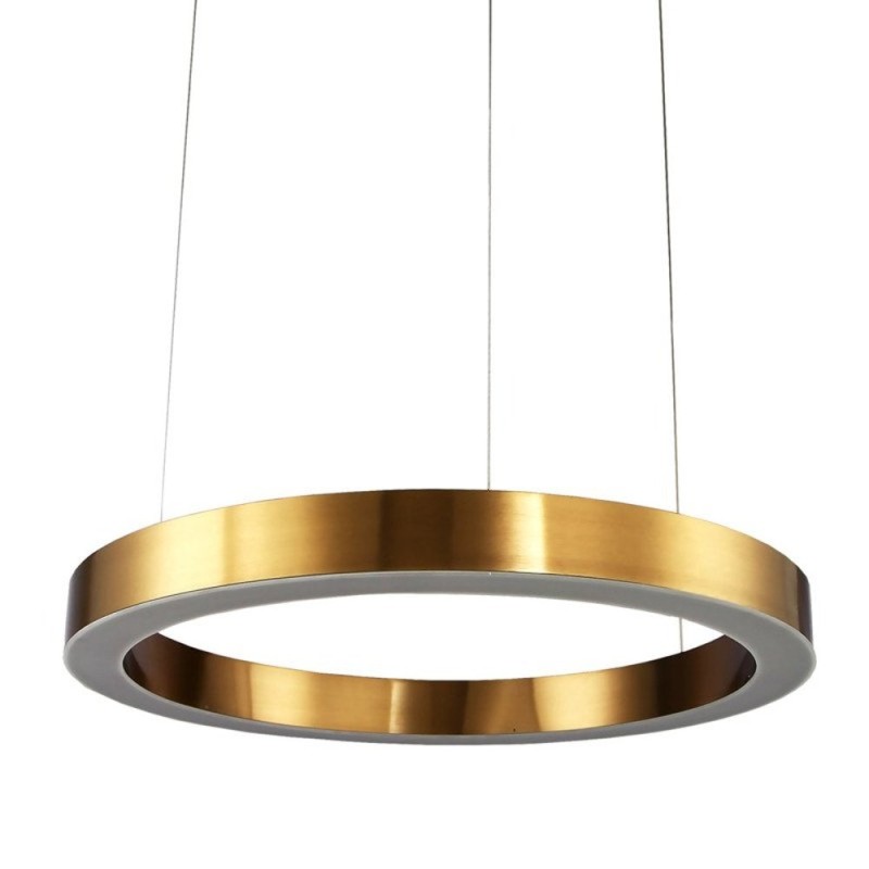 Lampa wisząca  60 LED mosiądz szczotkowany 60 cm ST-8848-60 brass