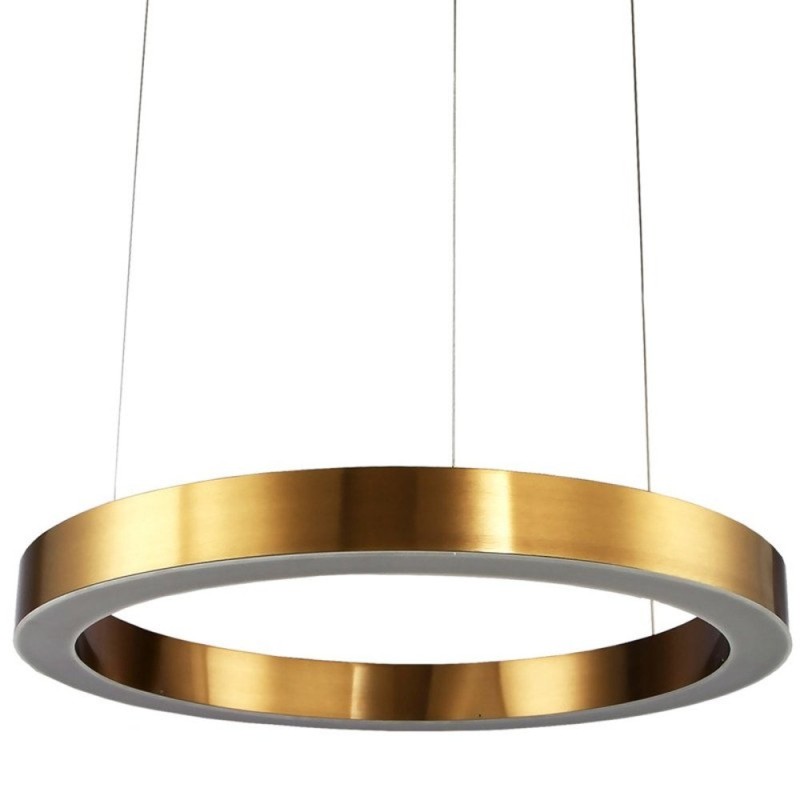 Lampa wisząca  100 LED mosiądz szczotkowany 100 cm ST-8848-100 brass