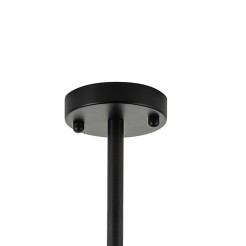 Lampa wisząca -10 transparentno czarna 90 cm ST-9047-10 transparent