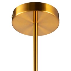 Lampa wisząca -2 mosiądz 44 cm , białe klosze ST-5025-2 BRASS