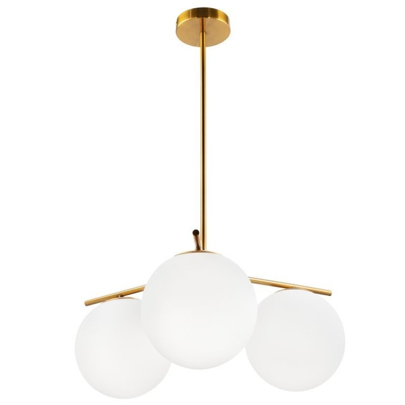 Lampa wisząca -3 mosiądz 60 cm ST-5026-3 BRASS
