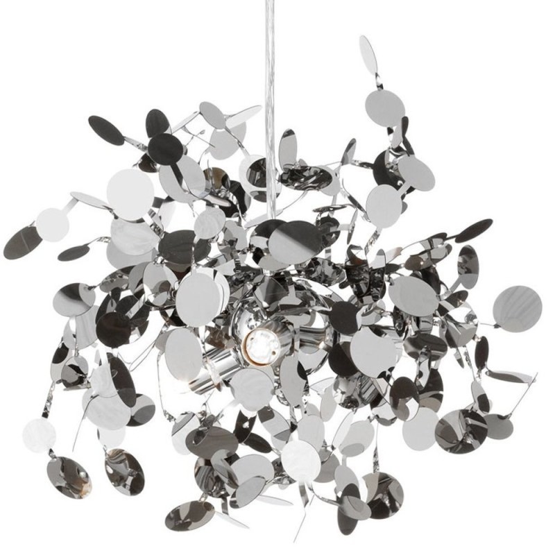 Lampa wisząca  chrom 40 cm ST-1675 CHROME