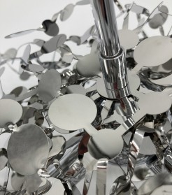 Lampa wisząca  chrom 40 cm ST-1675 CHROME