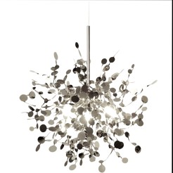 Lampa wisząca  chrom 40 cm ST-1675 CHROME