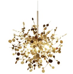 Lampa wisząca  chrom 40 cm ST-1675 CHROME