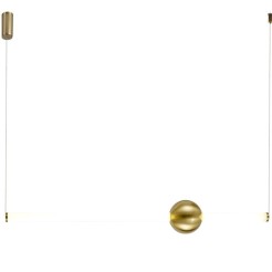 Lampa wisząca  LED 93 cm mosiądz ST-1688L