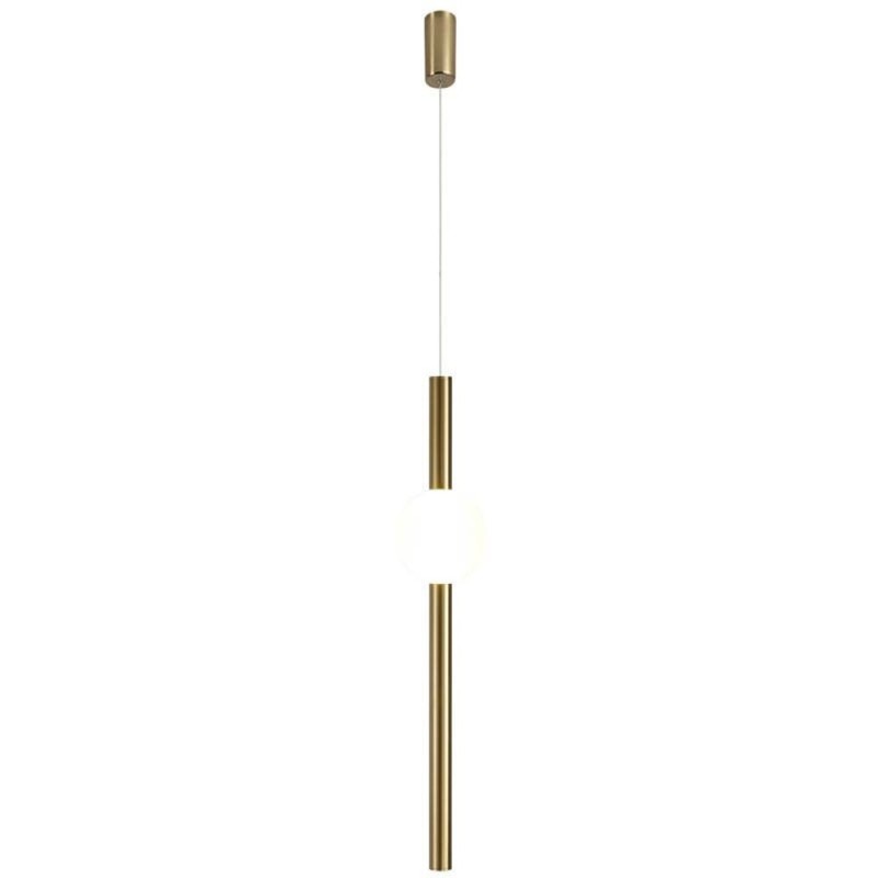 Lampa wisząca  LED 63 cm mosiądz ST-1689S
