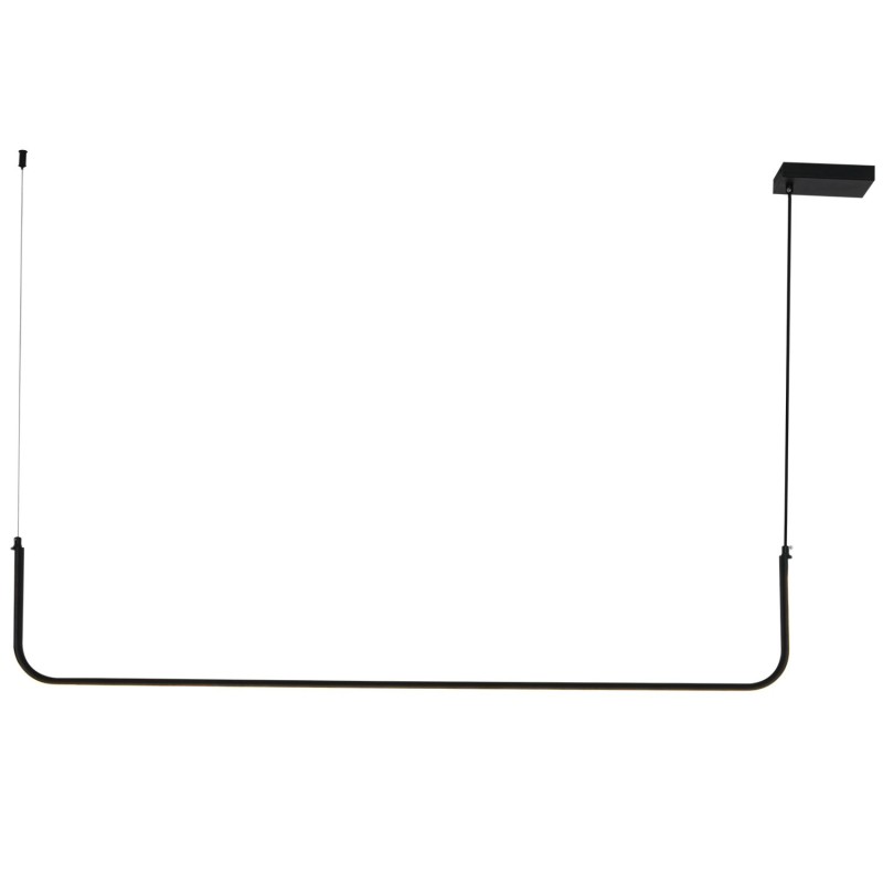 Lampa wisząca -1 LED czarna 120 cm MP0095-L120