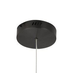 Lampa wisząca  60 LED tytanowy 60 cm ST-8848-60 black