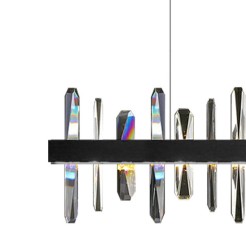 Lampa wisząca  LED czarna 100 cm MP0099 black