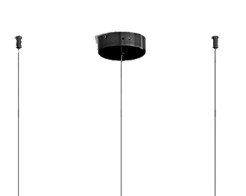 Lampa wisząca  LED czarna 100 cm MP0099 black