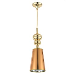 Lampa wisząca -1 złota 18 cm MP-8846-18 gold