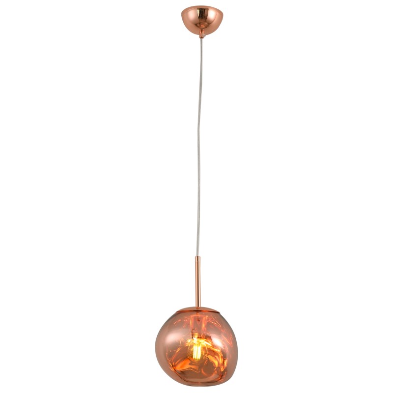 Lampa wisząca  S miedziana 18 cm MP-1239-180