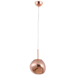 Lampa wisząca  S miedziana 18 cm MP-1239-180