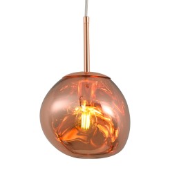 Lampa wisząca  S miedziana 18 cm MP-1239-180