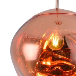 Lampa wisząca  S miedziana 18 cm MP-1239-180