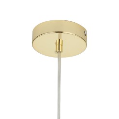 Lampa wisząca  L złota 40 cm MP1238-400 gold