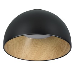 Plafon ledowy  czarny 35 cm ST-9493C/A black