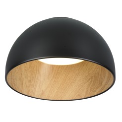 Plafon ledowy  czarny 35 cm ST-9493C/A black