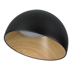 Plafon ledowy  SKOS czarny 35 cm ST-9493C/B black  