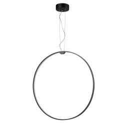 Lampa wisząca  led czarna 74 cm ST-10453P-D740A black