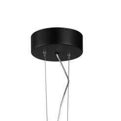 Lampa wisząca  led czarna 74 cm ST-10453P-D740A black