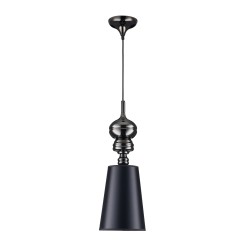 Lampa wisząca -1 czarna 18 cm MP-8846-18 black