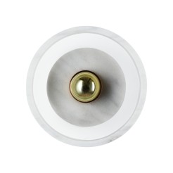 Lampa ścienna  marmurowo złota 18 cm ST-10050W
