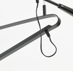 Lampa ścienna  S czarna 135 cm DI-AR-045-PT black