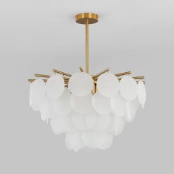 Lampa wisząca  biała 60 cm D8584P/R600 white