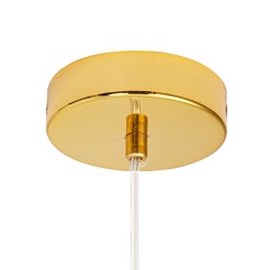 Lampa wisząca  DUO złota 50 cm DP0002-2 gold