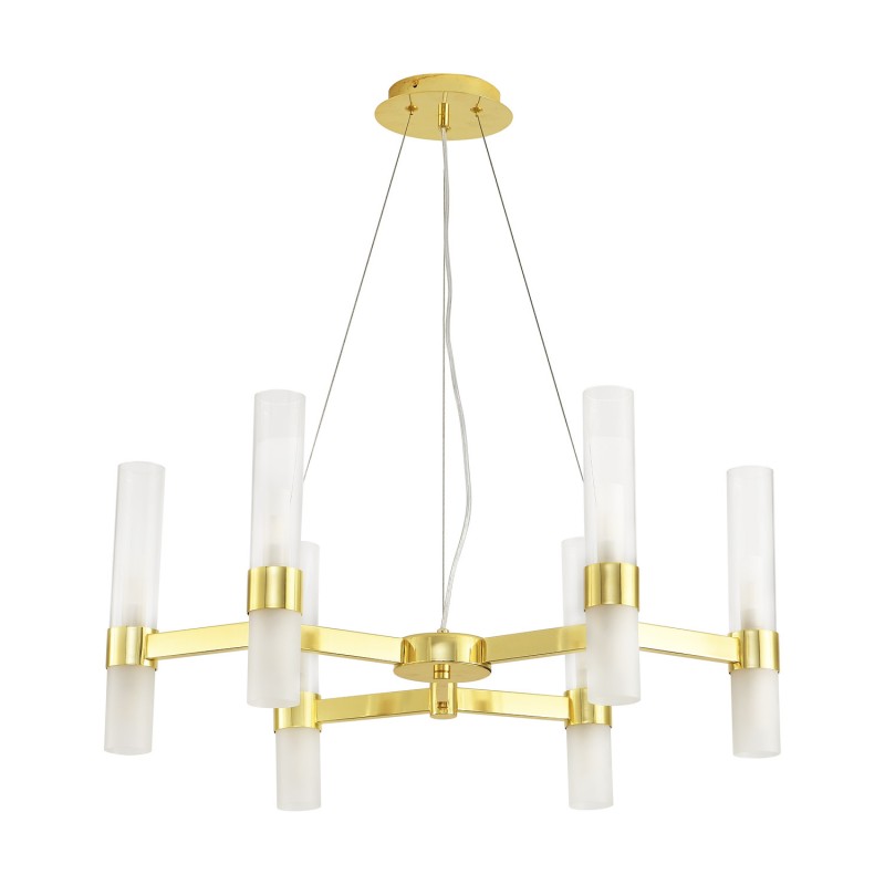 Lampa wisząca -6 złota 70 cm DN1505-6 gold