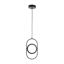 Lampa wisząca ELIPSE MINI LED czarna 32 cm 60217A-S