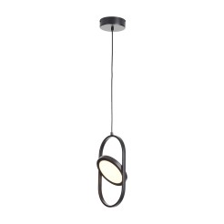 Lampa wisząca ELIPSE MINI LED czarna 32 cm 60217A-S