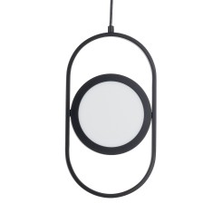 Lampa wisząca ELIPSE MINI LED czarna 32 cm 60217A-S