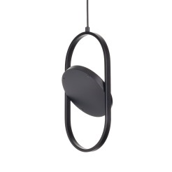 Lampa wisząca ELIPSE MINI LED czarna 32 cm 60217A-S