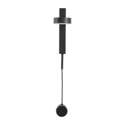 Lampa ścienna  czarna 120 cm ST-DF010-BK